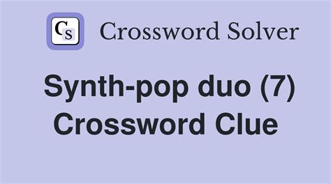 Russian pop duo (4) Crossword Clue .